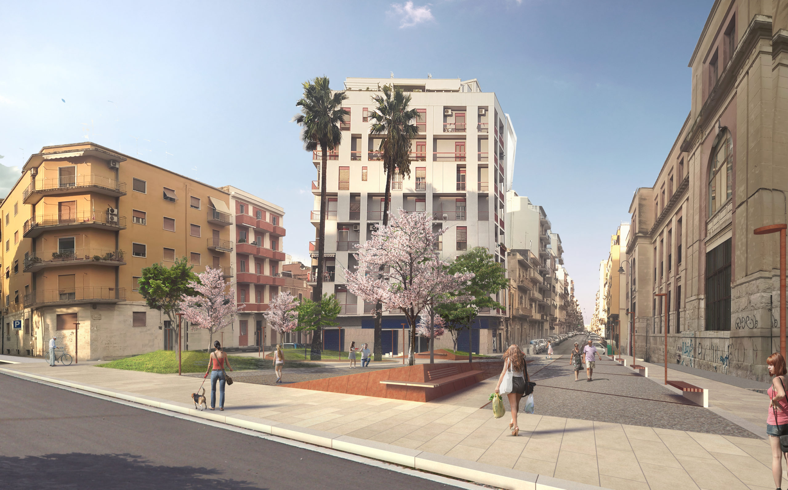 Redevelopment of public space at Piazza Enrico De Nicola in Bari – Ongoing