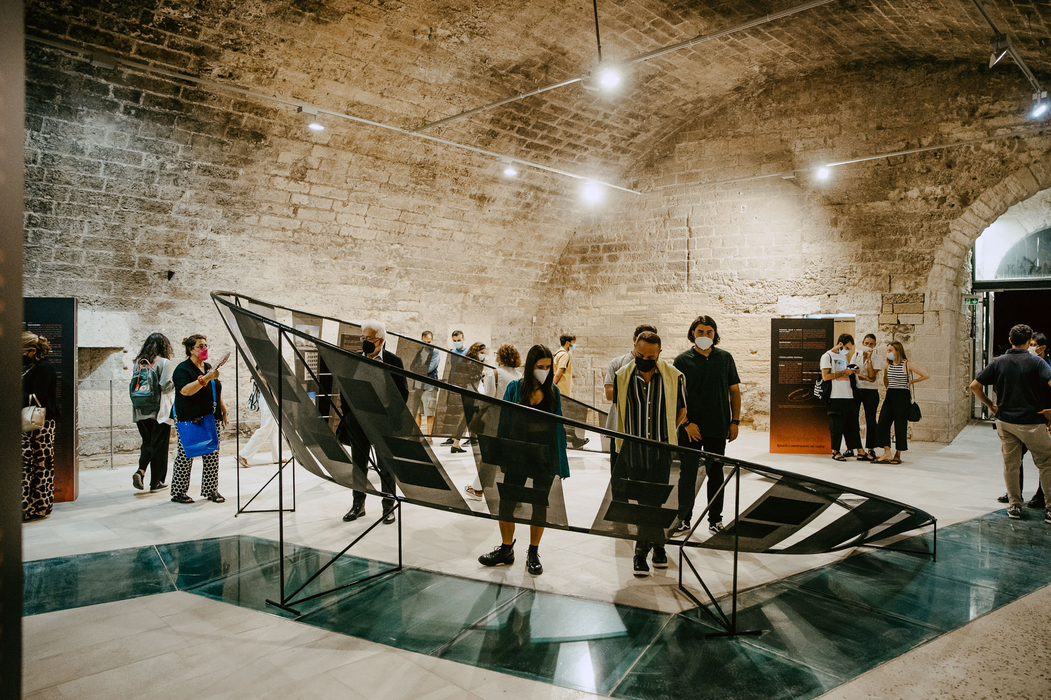 Borderlands, installation and conference in the BiArch - Bari International Archifestival – Bari, 2021