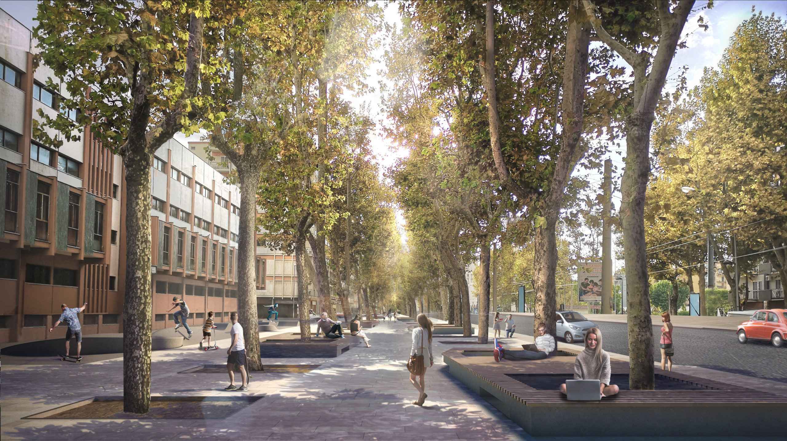 Redevelopment of public space at Corso Mazzini – Bari, Ongoing