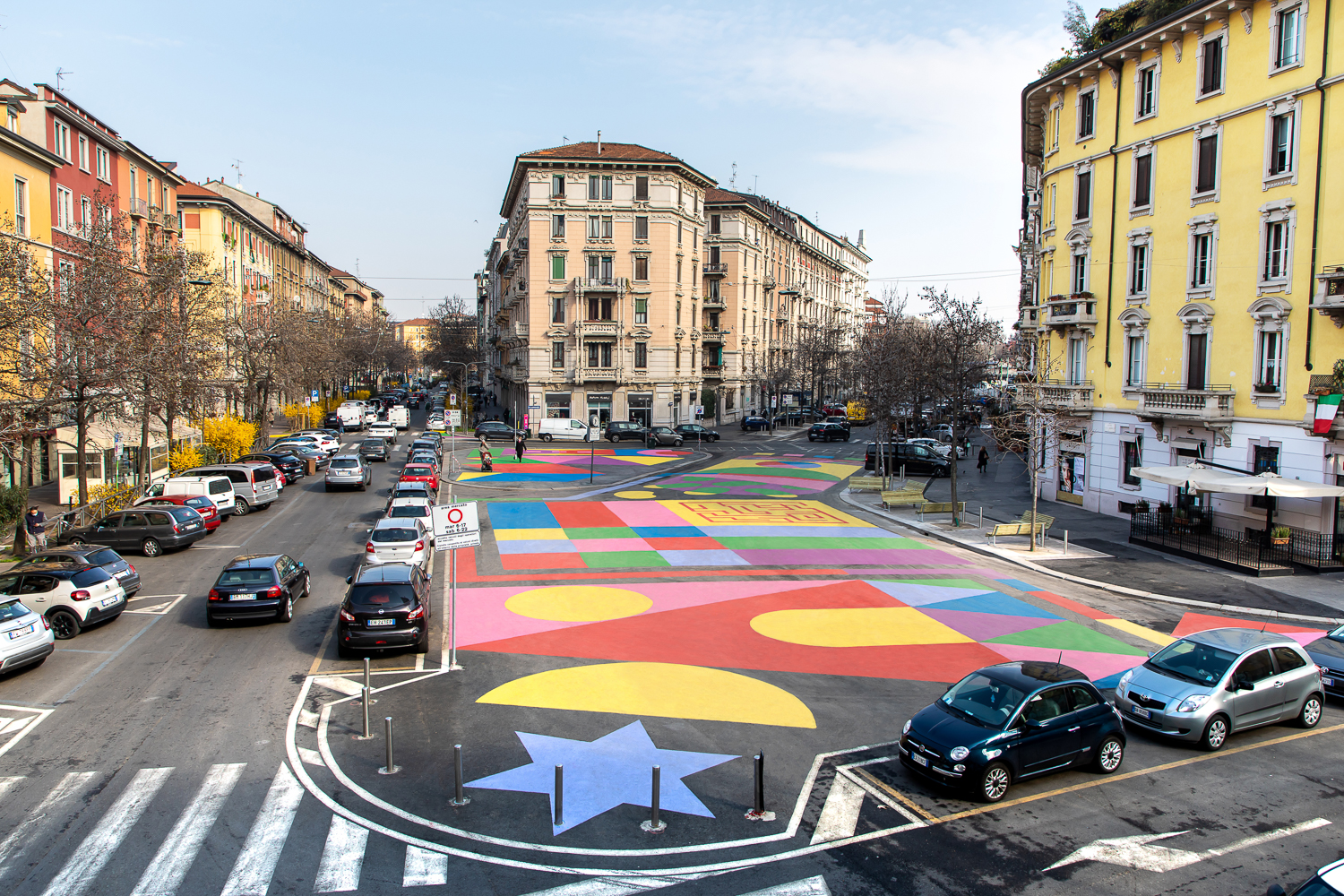 Tactical Urbanism at Piazza Minniti – Milano, 2021