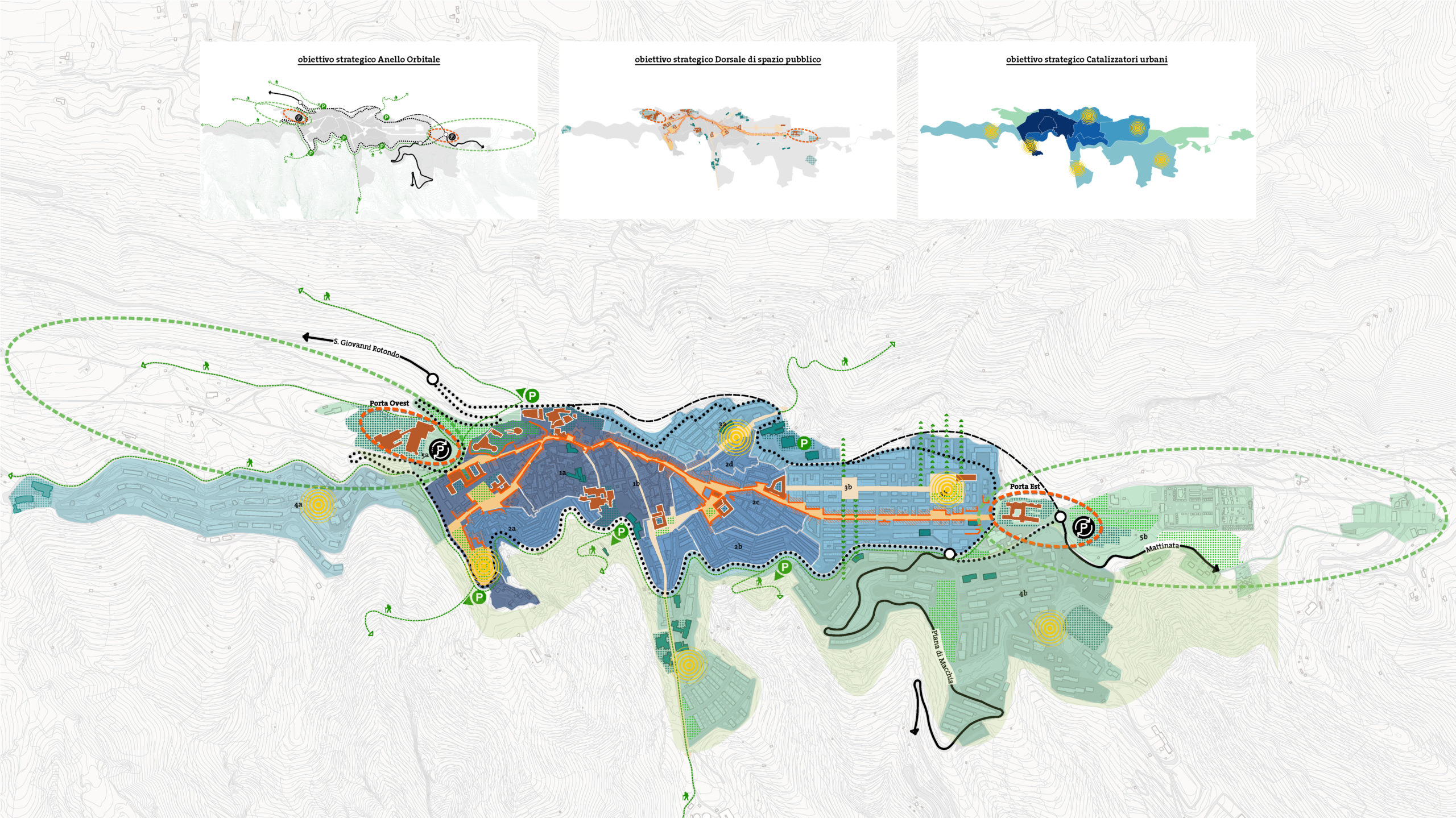 Strategic masterplan for urban regeneration – Monte Sant’Angelo (FG), 2017