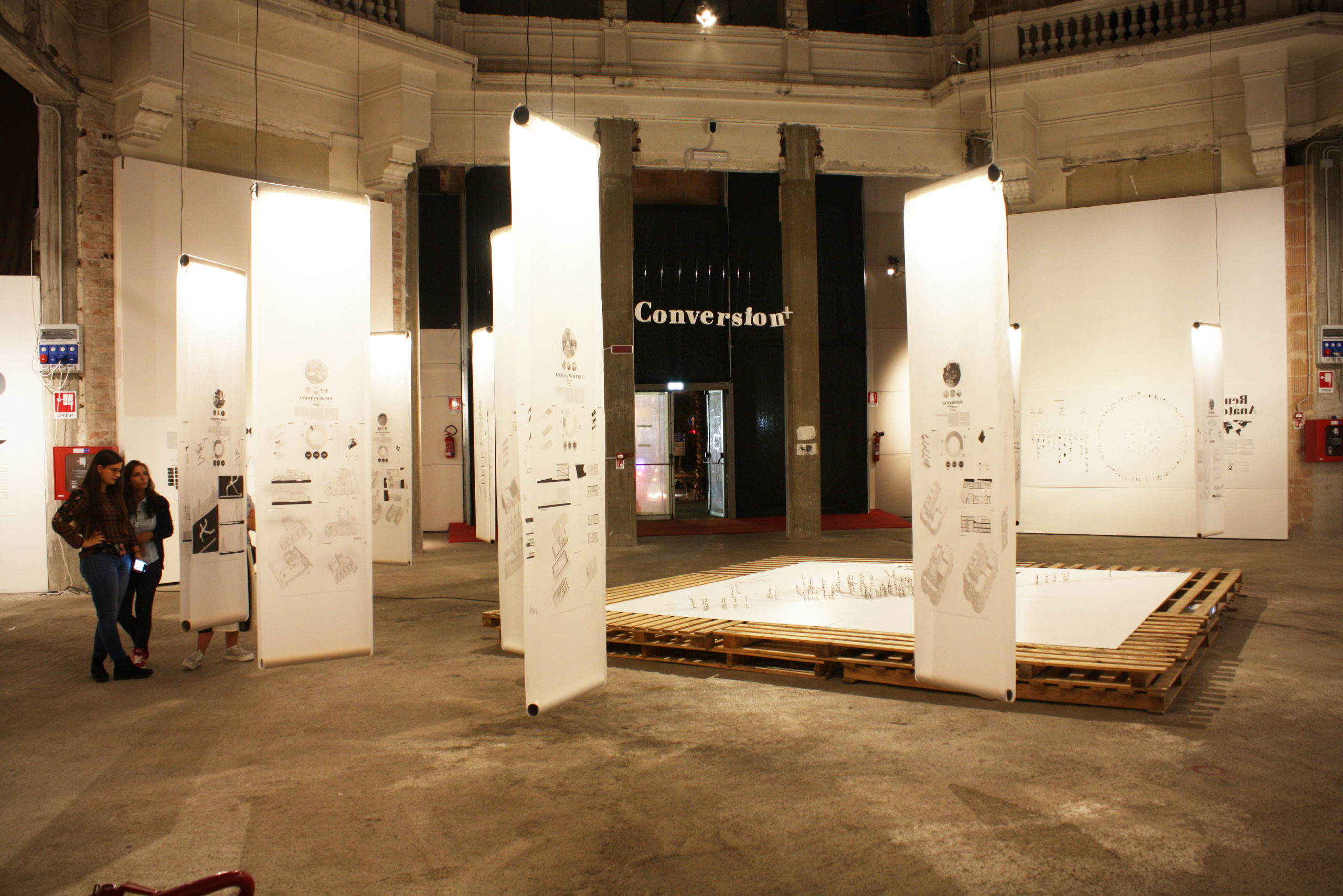 Conversion+ Bari, Exhibition, workshop an participatory process on reuse of abandoned urban landscape – Teatro Margherita Bari, 2014